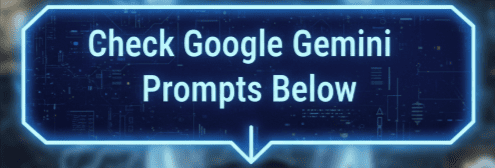 google gemini prompts